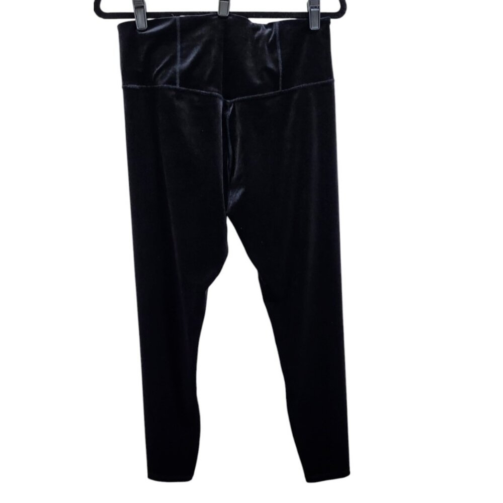 Athleta Elation Ultra High-Rise Velvet Tight/Legging Black Nylon Blend S… - Picture 4 of 7